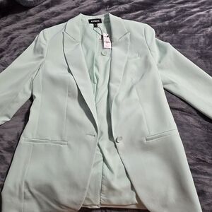 Light Green Women's Blazer by Express